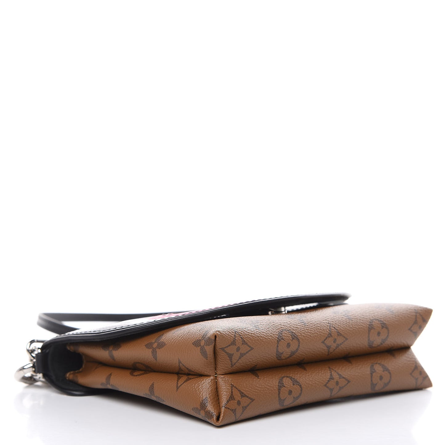 Reverse Monogram Kabuki Pochette Black