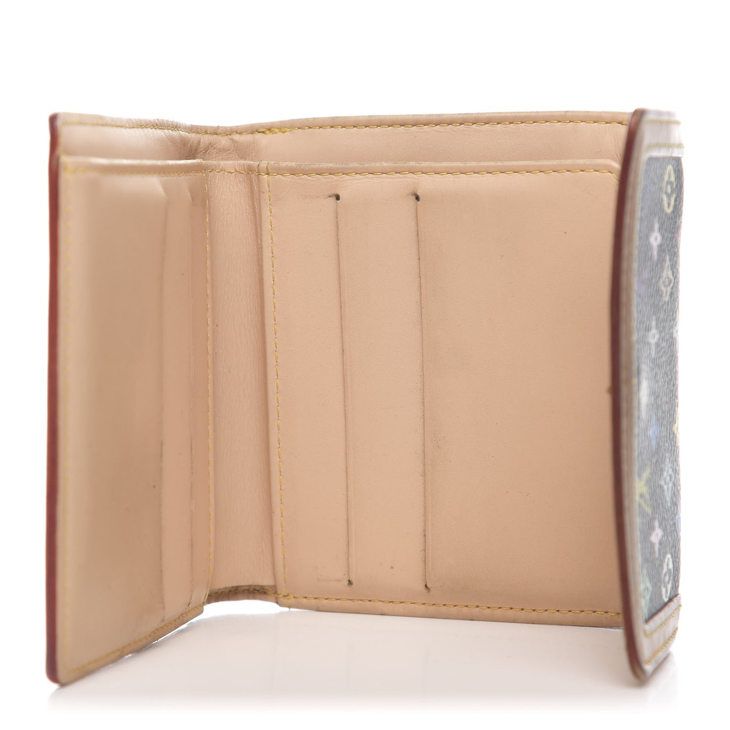 Monogram Multicolor Porte-Monnaie Billets Wallet Black