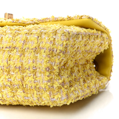 Chanel Tweed Quilted 2.55 Reissue Mini Flap Yellow 7 of 11