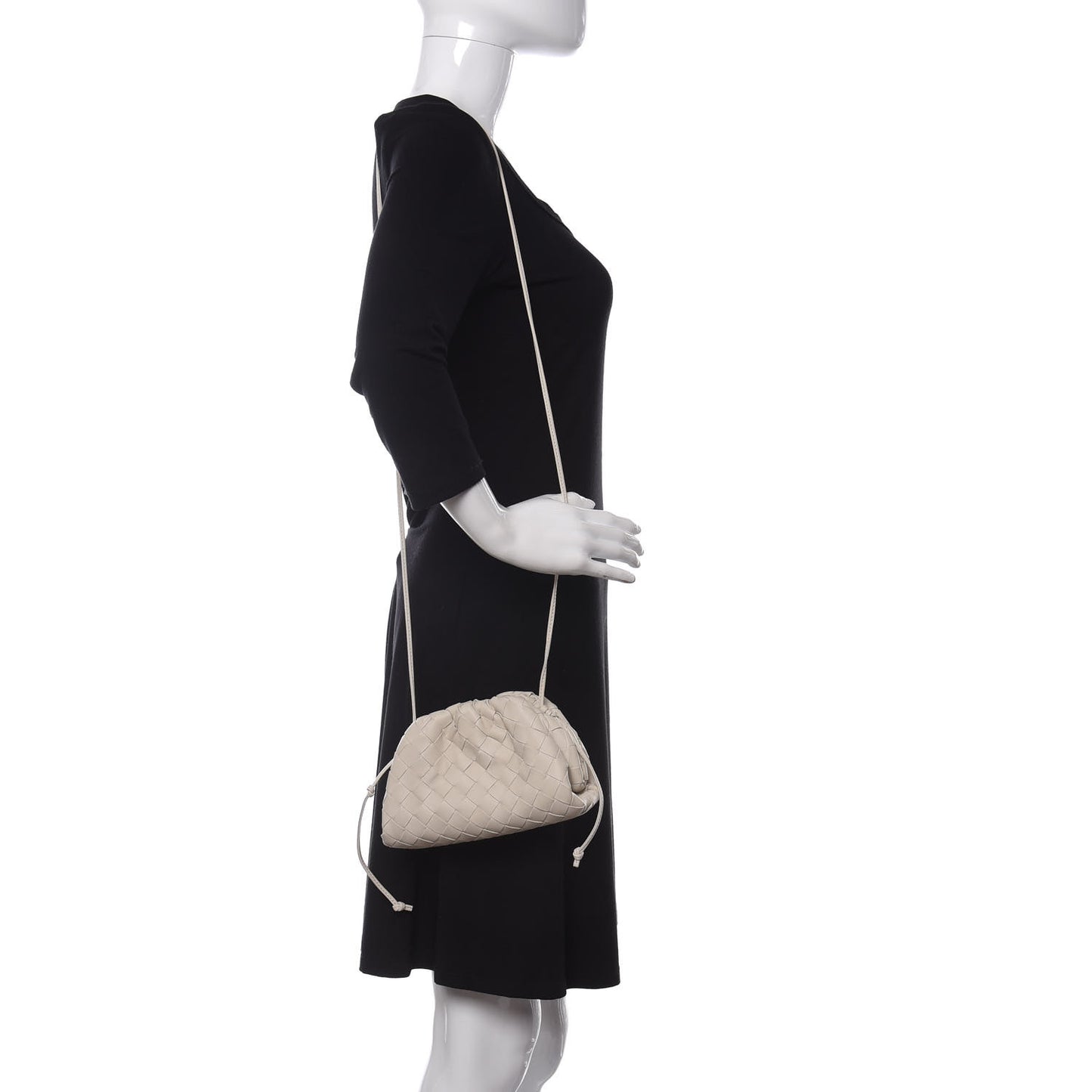 Nappa Intrecciato The Mini Pouch Plaster
