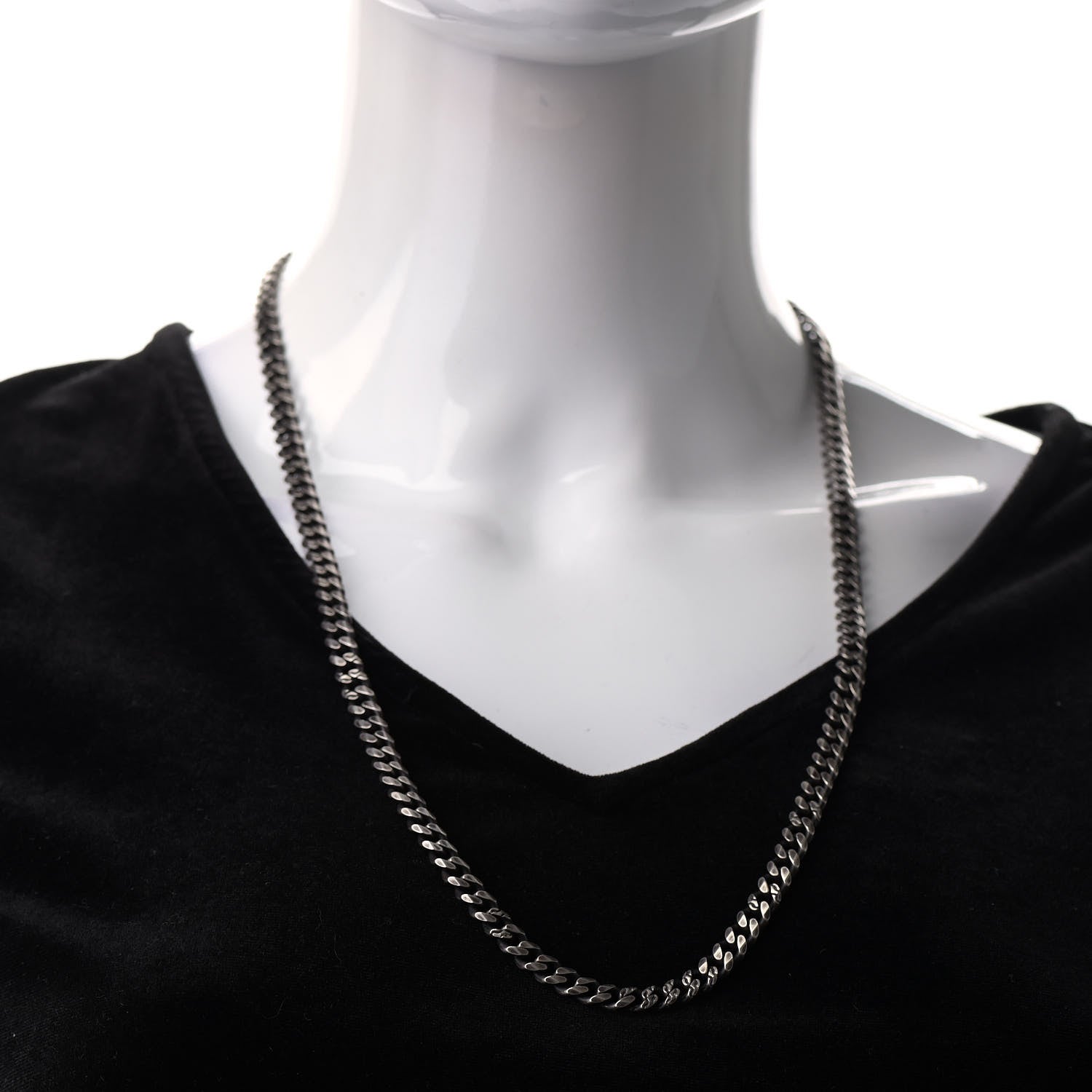 John Hardy Darkened Sterling Silver Asli Cross Necklace 2 of 7
