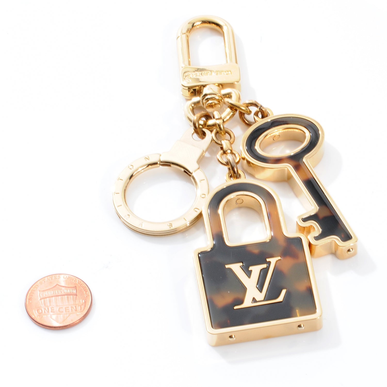 Louis Vuitton Acetate Confidence Key Holder 2 of 6