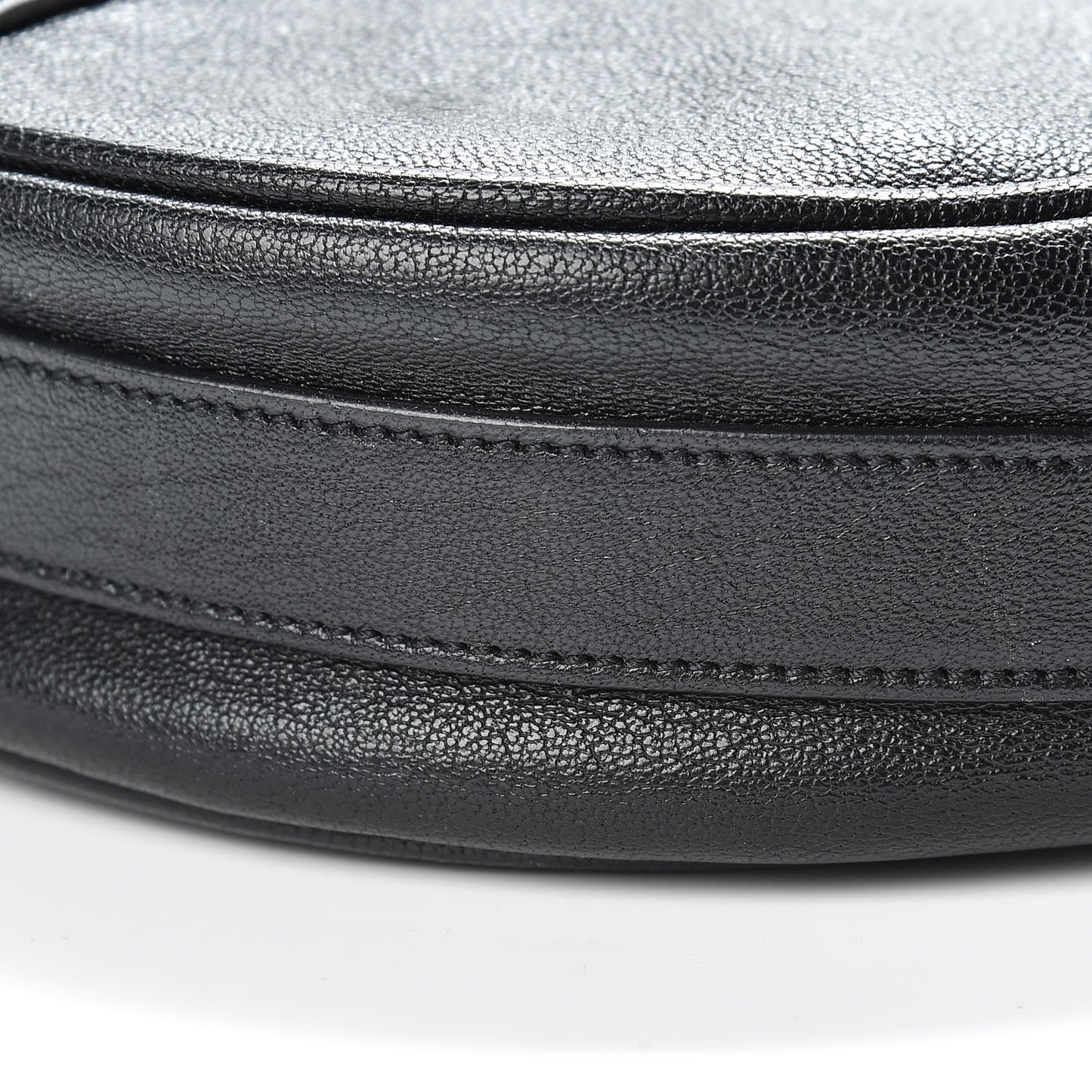 Calfskin Y Studs Crossbody Bag Black