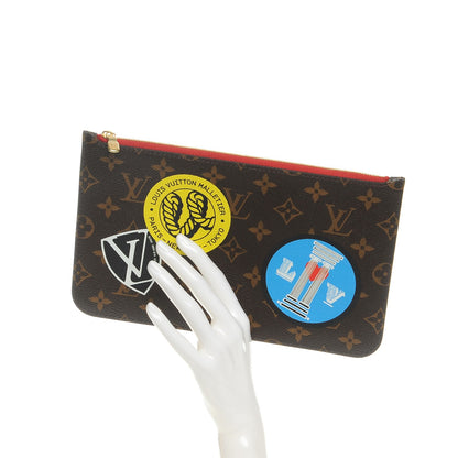 Louis Vuitton Monogram World Tour Neverfull MM GM Pochette 2 of 8