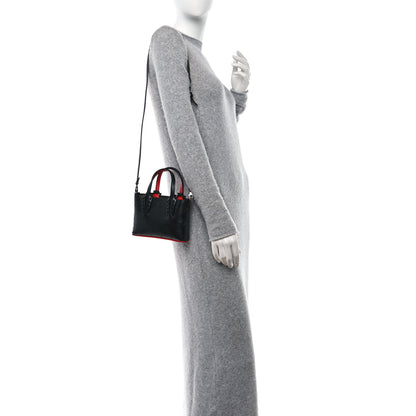 Christian Louboutin Calfskin Loubinthesky Nano Cabata Tote Black 2 of 10