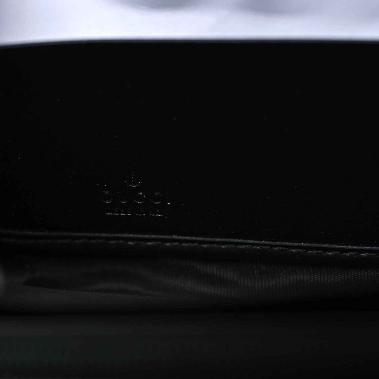 Gucci GG Supreme Monogram Kingsnake Zip Around Wallet Black Grey 7 of 8