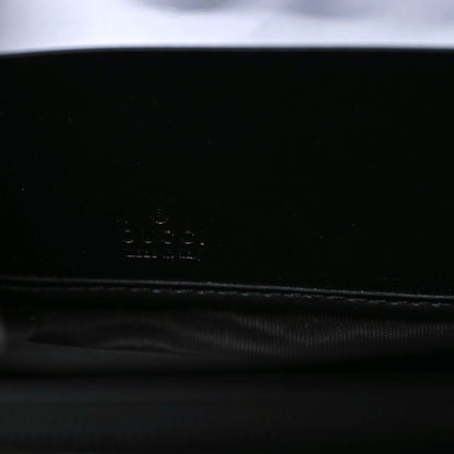 Gucci GG Supreme Monogram Kingsnake Zip Around Wallet Black Grey 7 of 8