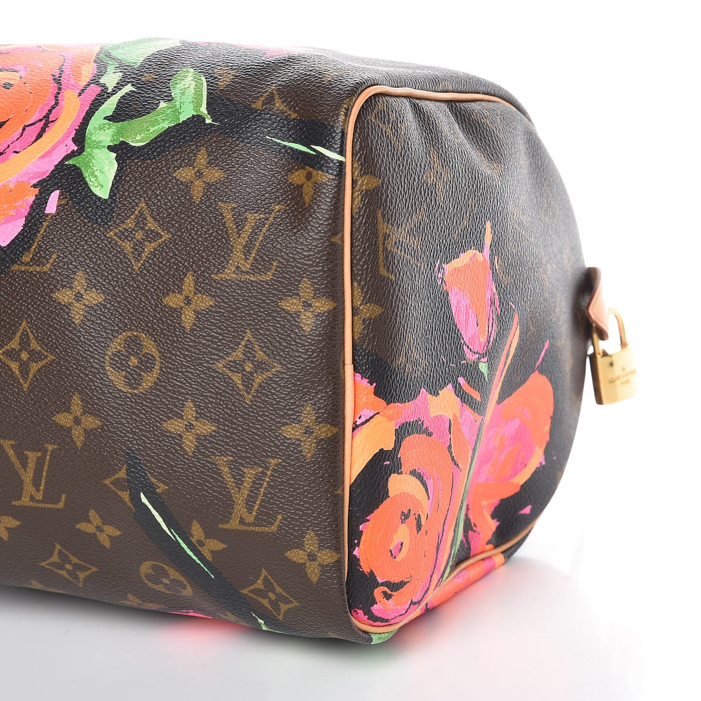 Monogram Roses Speedy 30