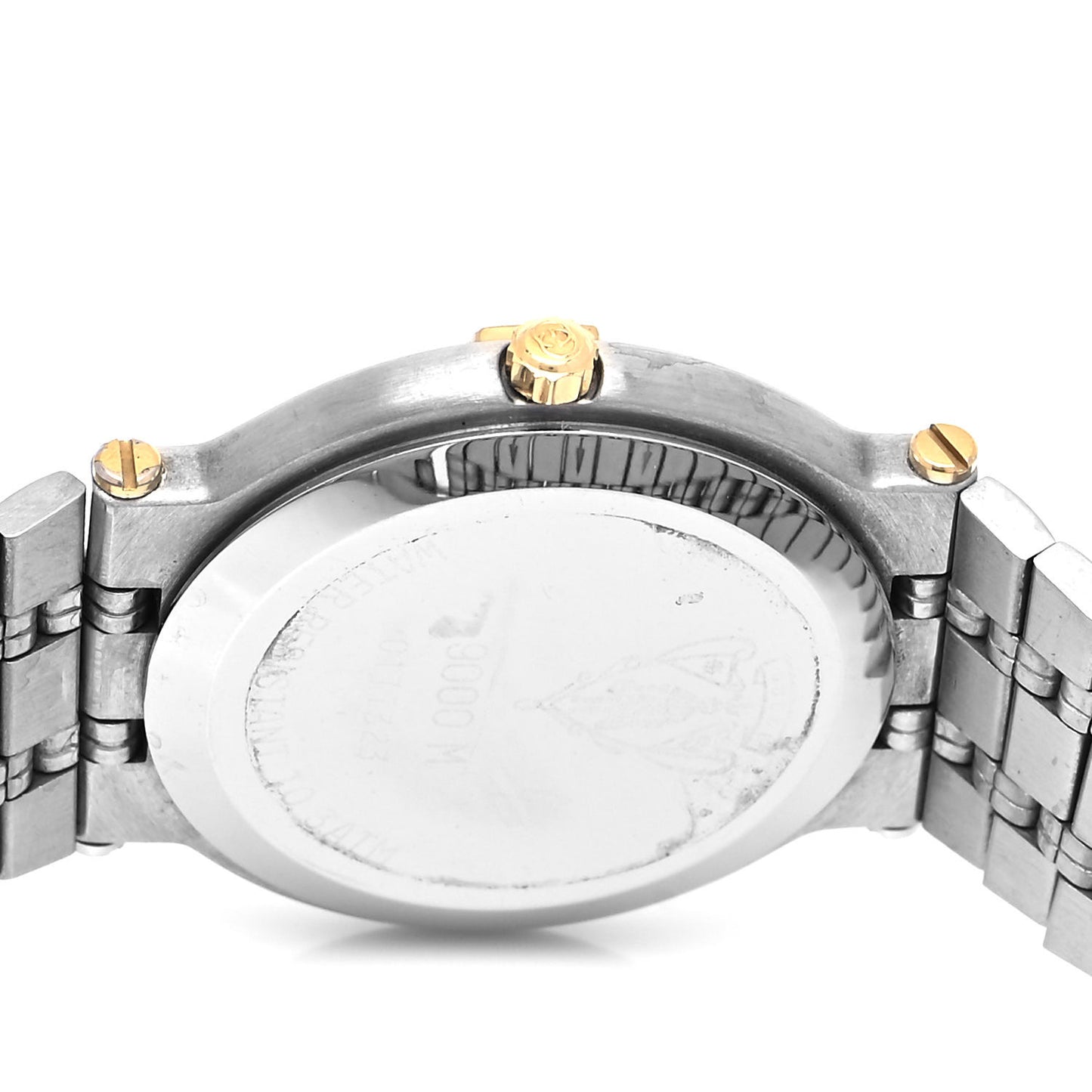 Stainless Steel 32mm 9000M Quartz Watch Gold