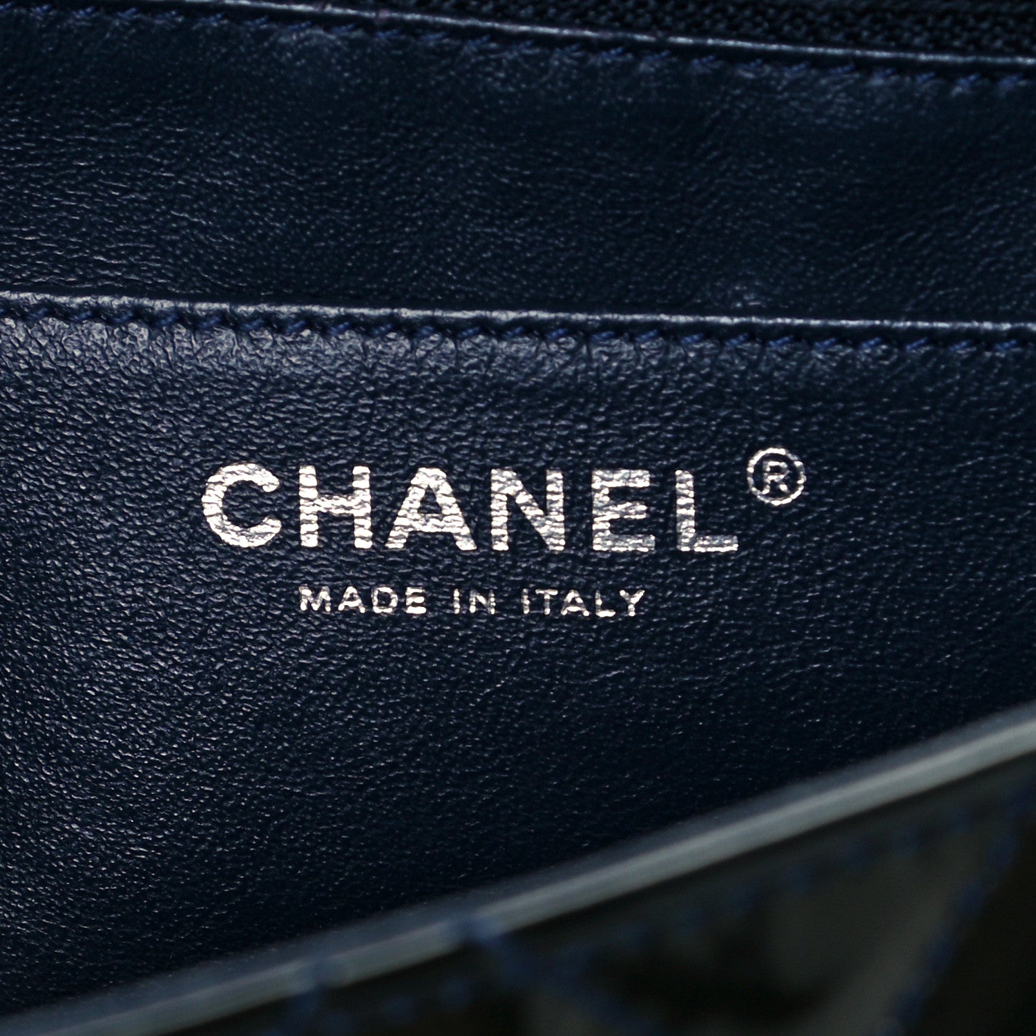 Chanel Patent Quilted Jumbo Single Flap Navy 6 of 18