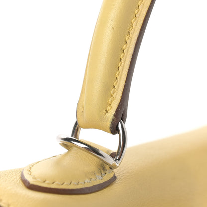 Hermes Swift Kelly Retourne 25 Jaune Poussin 13 of 17
