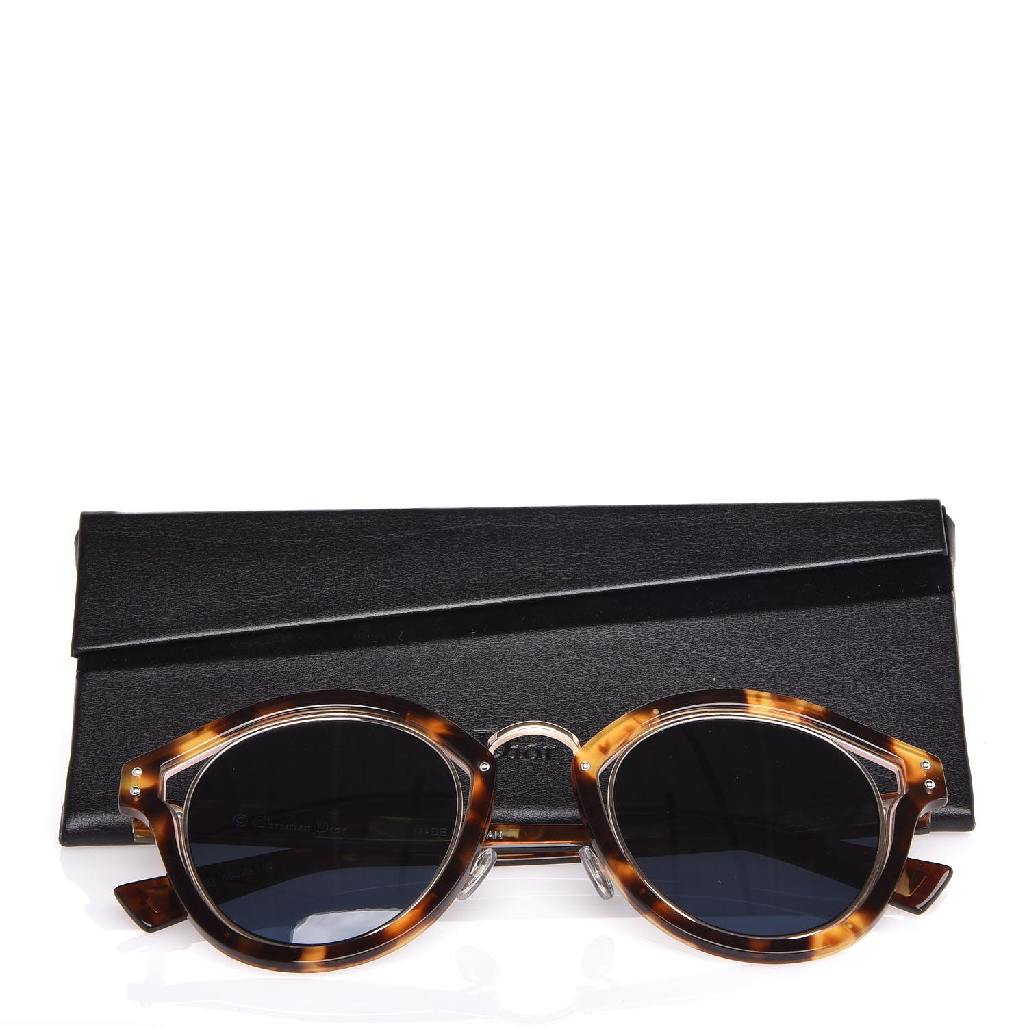 Christian Dior Elliptic Sunglasses Brown Havana 11 of 11