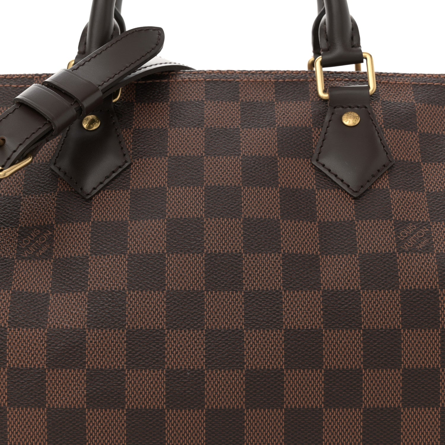 Louis Vuitton Damier Ebene Speedy Bandouliere 30 8 of 10