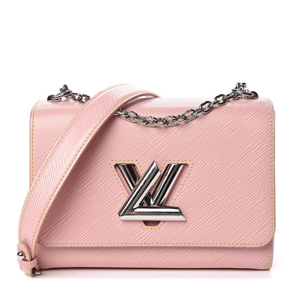 Louis Vuitton Epi Twist Shoulder Bag MM Rose Ballerine 1 of 11