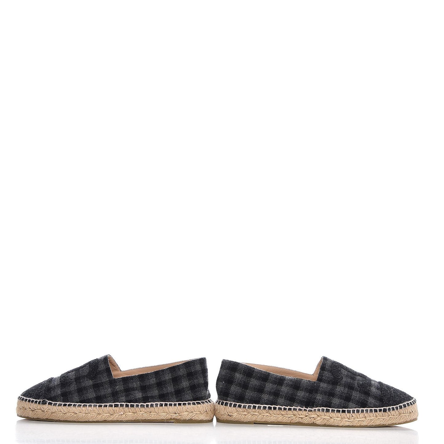 Flannel CC Espadrilles 42 Dark Grey Black