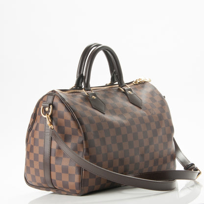 Louis Vuitton Damier Ebene Speedy Bandouliere 30 4 of 8
