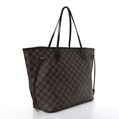Louis Vuitton Damier Ebene Neverfull MM 3 of 9