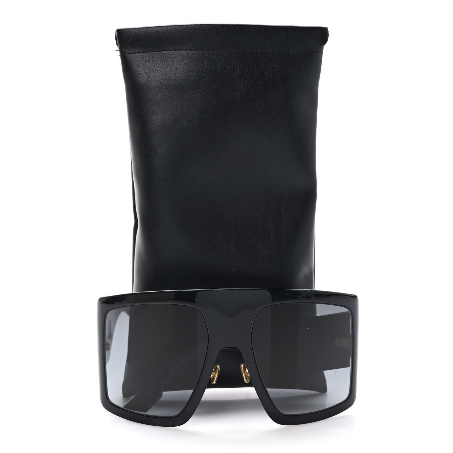 Acetate DiorSo Light 1 Shield Sunglasses Black