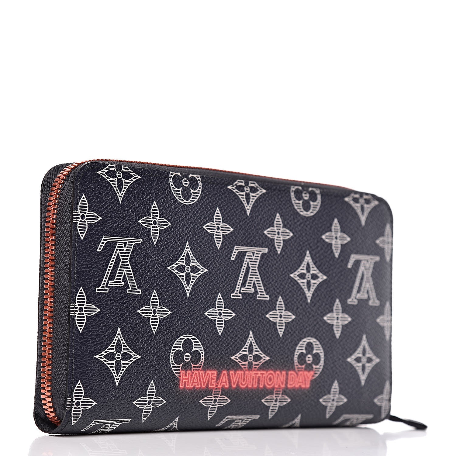 Louis Vuitton Monogram Upside Down Zippy Organizer Wallet 3 of 7