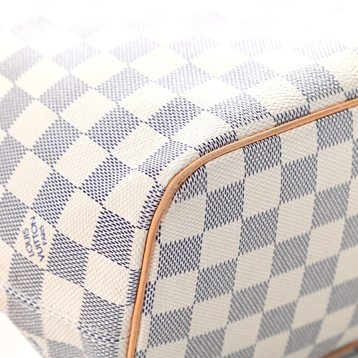 Louis Vuitton Damier Azur Saleya PM 9 of 17