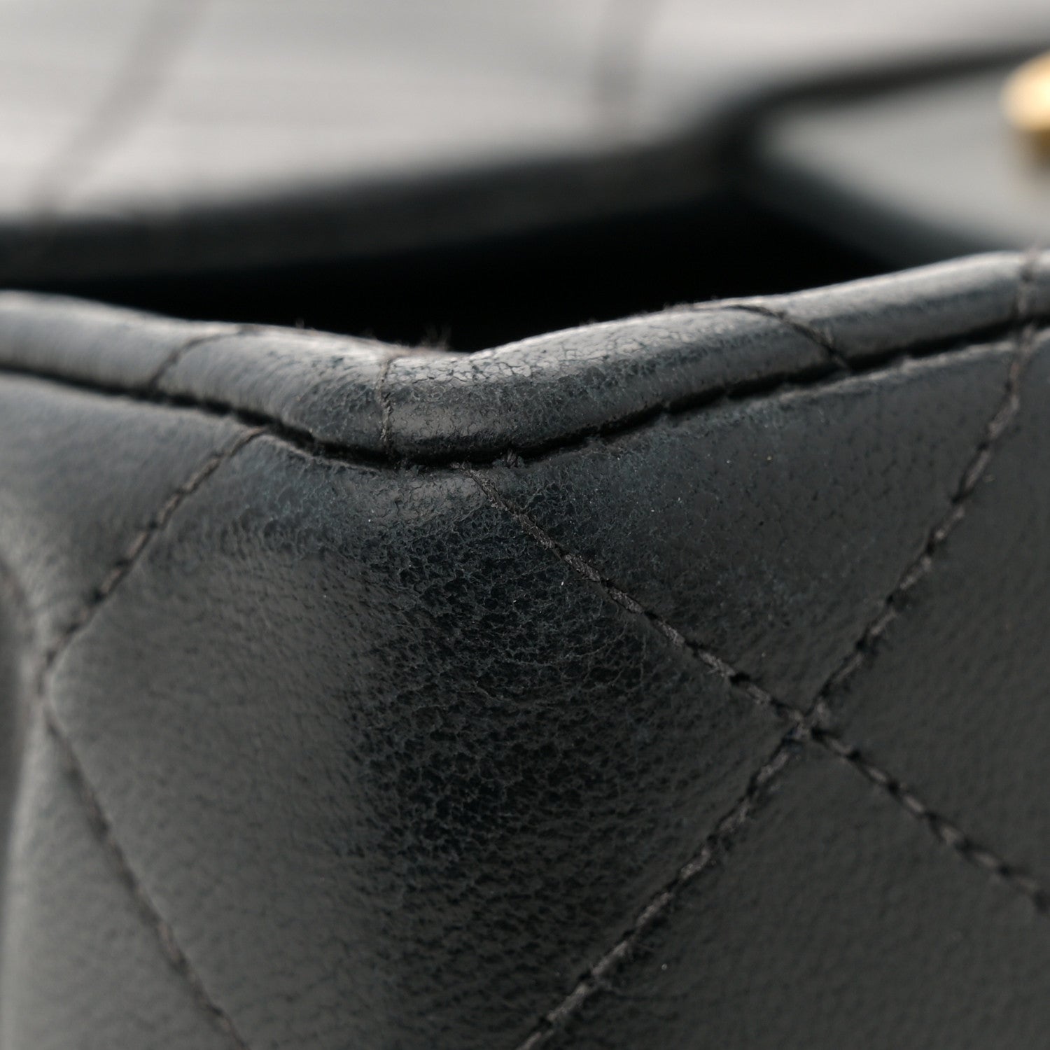 Chanel Lambskin Quilted Mini Square Flap Black 12 of 12