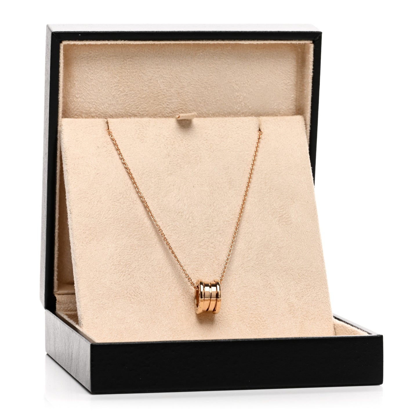 18K Rose Gold B.Zero1 Pendant Necklace