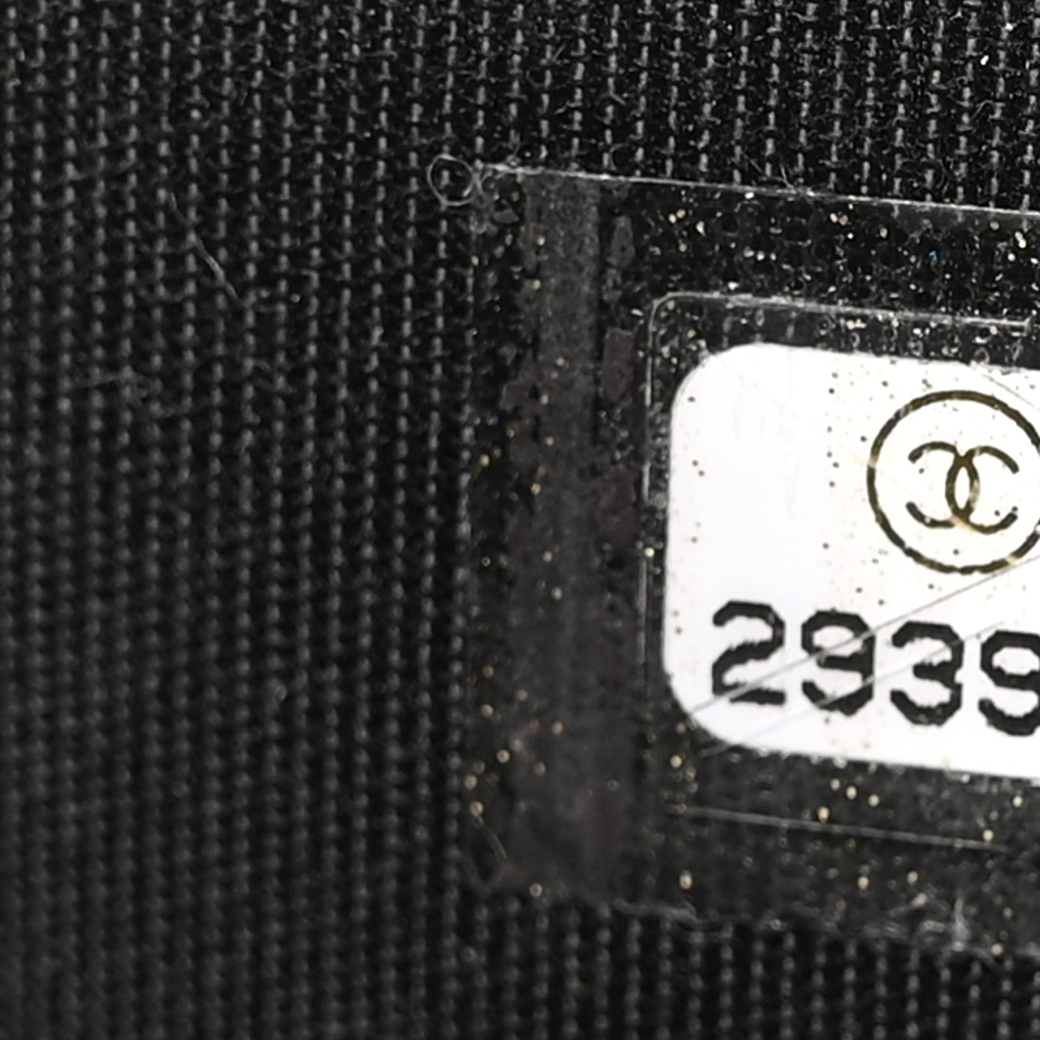 Chanel Sequin Lambskin Summer Night Clutch With Chain  Black Silver 8 of 11