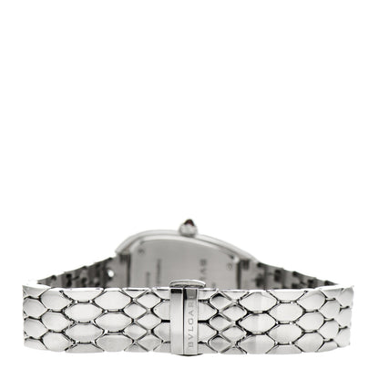 Bulgari Stainless Steel Diamond Bezel 25mm Serpenti Seduttori Quartz Watch 3 of 5