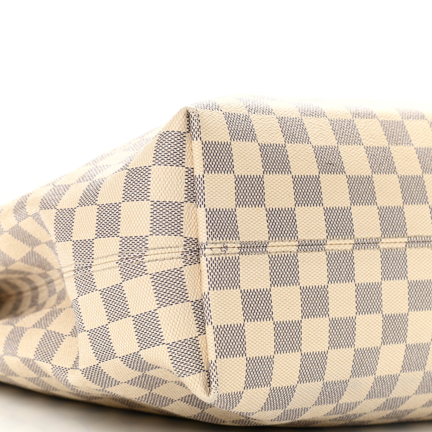 Louis Vuitton Damier Azur Graceful MM Rose Ballerine 10 of 16