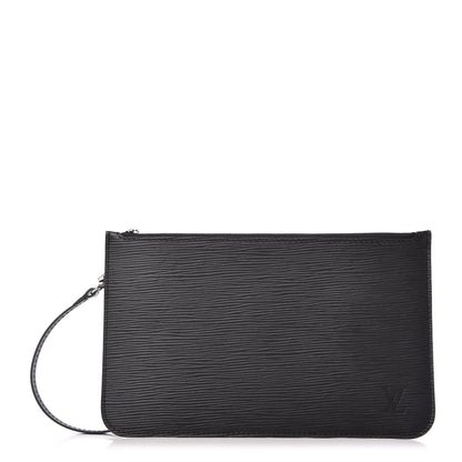 Louis Vuitton Epi Neverfull Pochette MM GM Black 1 of 11