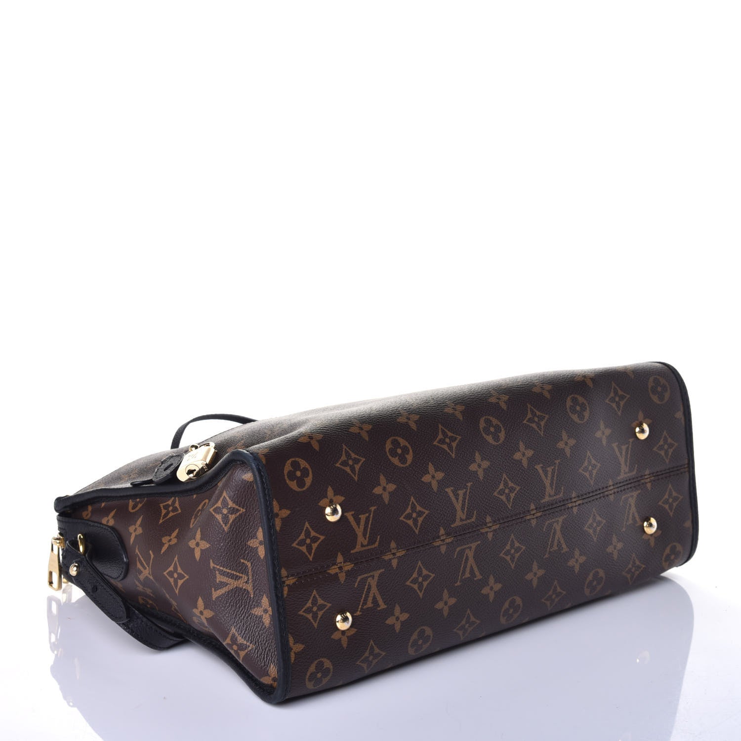Louis Vuitton Monogram Popincourt MM Black 5 of 9