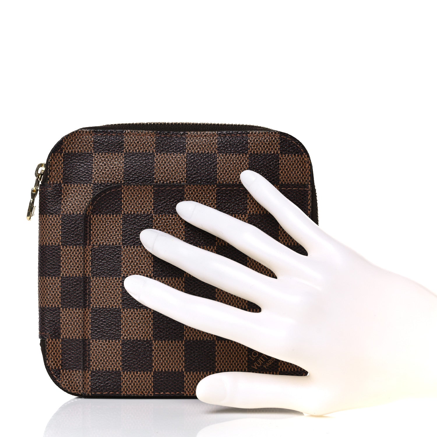 Louis Vuitton Damier Ebene Olav Organizer Wallet 2 of 14