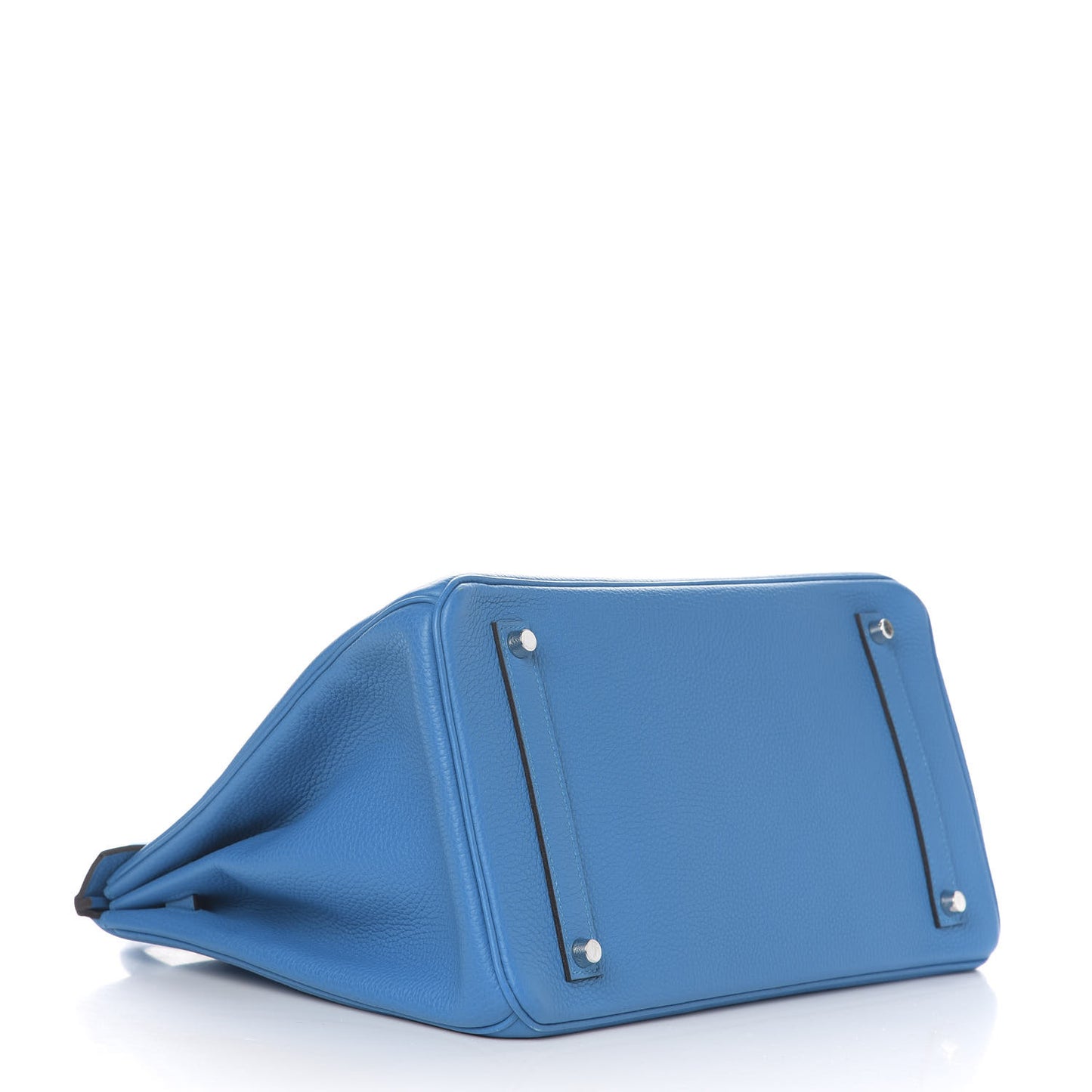 Taurillon Clemence Birkin 35 Bleu Zanzibar