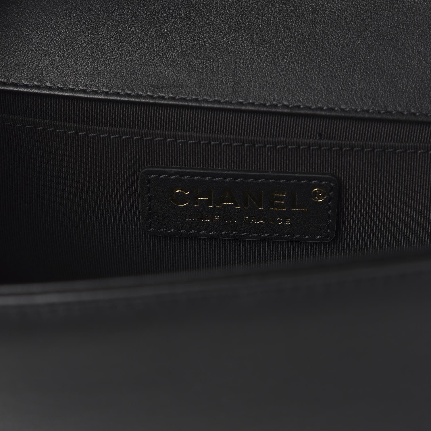 Chanel Calfskin Medium Boy Logo Top Handle Flap Black 8 of 11