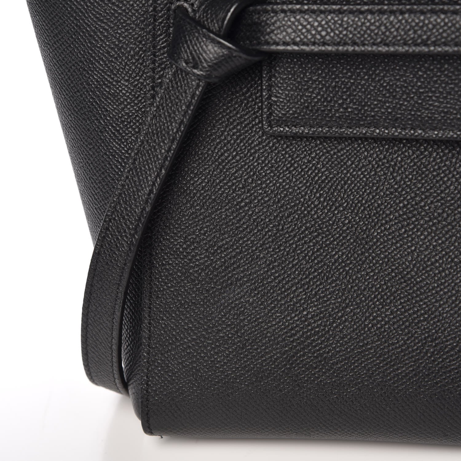 Celine Grained Calfskin Micro Belt Bag Black 9 of 12