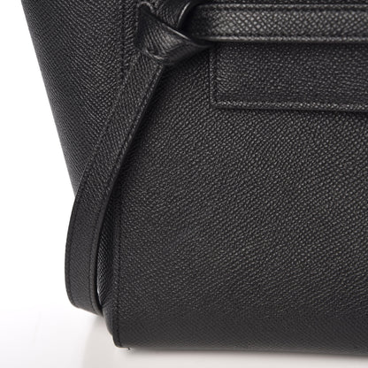 Celine Grained Calfskin Micro Belt Bag Black 9 of 12