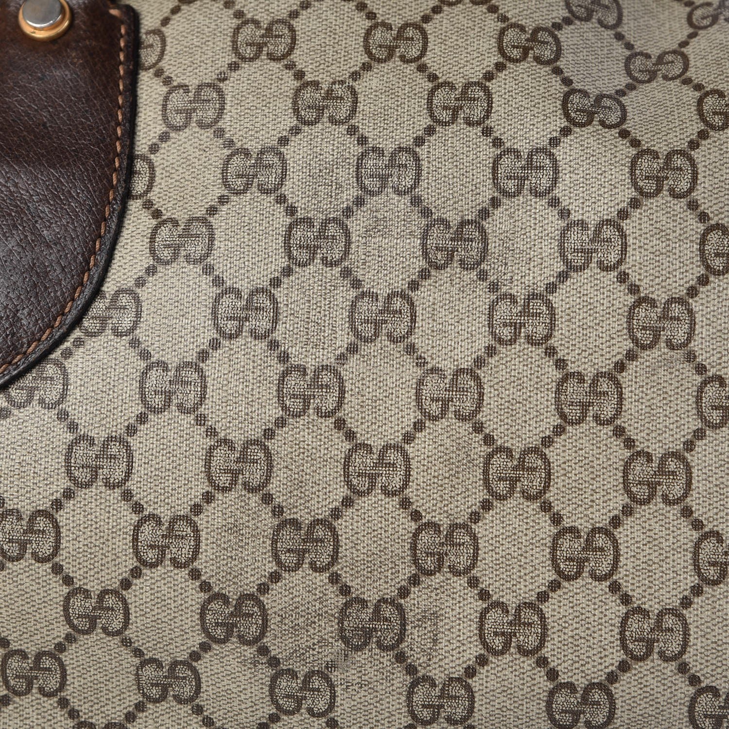 Gucci Monogram Joy Suitcase Luggage Brown 32 of 34