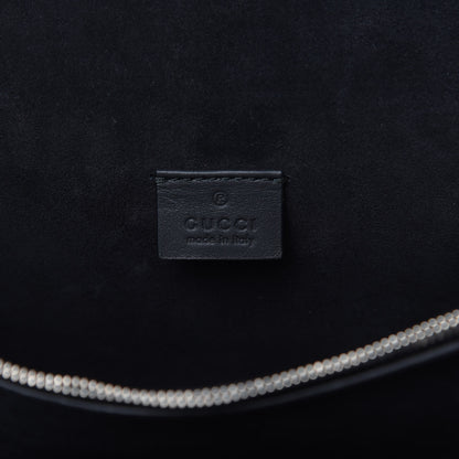 Gucci GG Supreme Monogram Crystal Small Dionysus Shoulder Bag Black 6 of 12