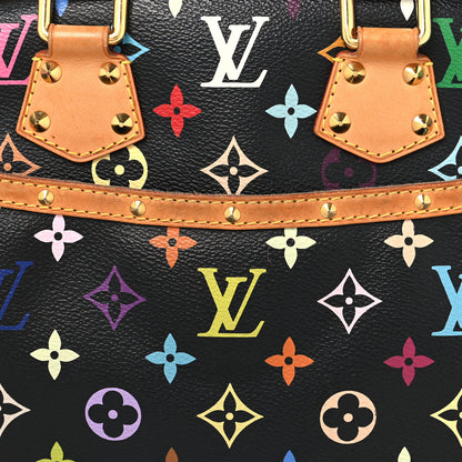 Louis Vuitton Monogram Multicolor Trouville Black 7 of 12