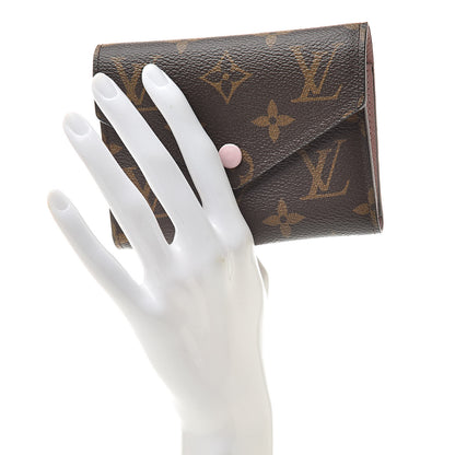 Louis Vuitton Monogram Victorine Wallet Rose Ballerine 2 of 9