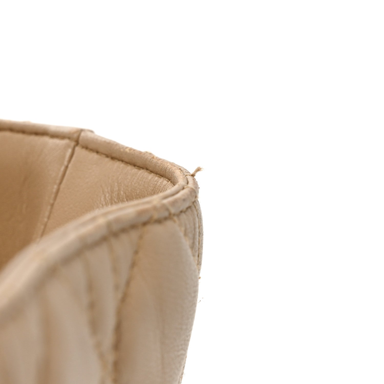 Christian Dior Lambskin Cannage Large Lady Dior Shopper Tote Beige 11 of 13