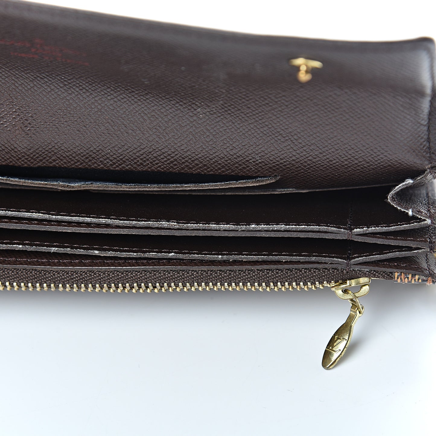 Damier Ebene Portefeuille Long Modulable Wallet