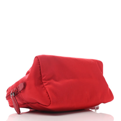 Prada Tessuto Nylon Saffiano Wristlet Rosso 3 of 6