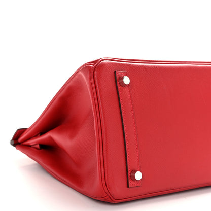 Hermes Epsom Birkin 30 Rouge Casaque 9 of 13