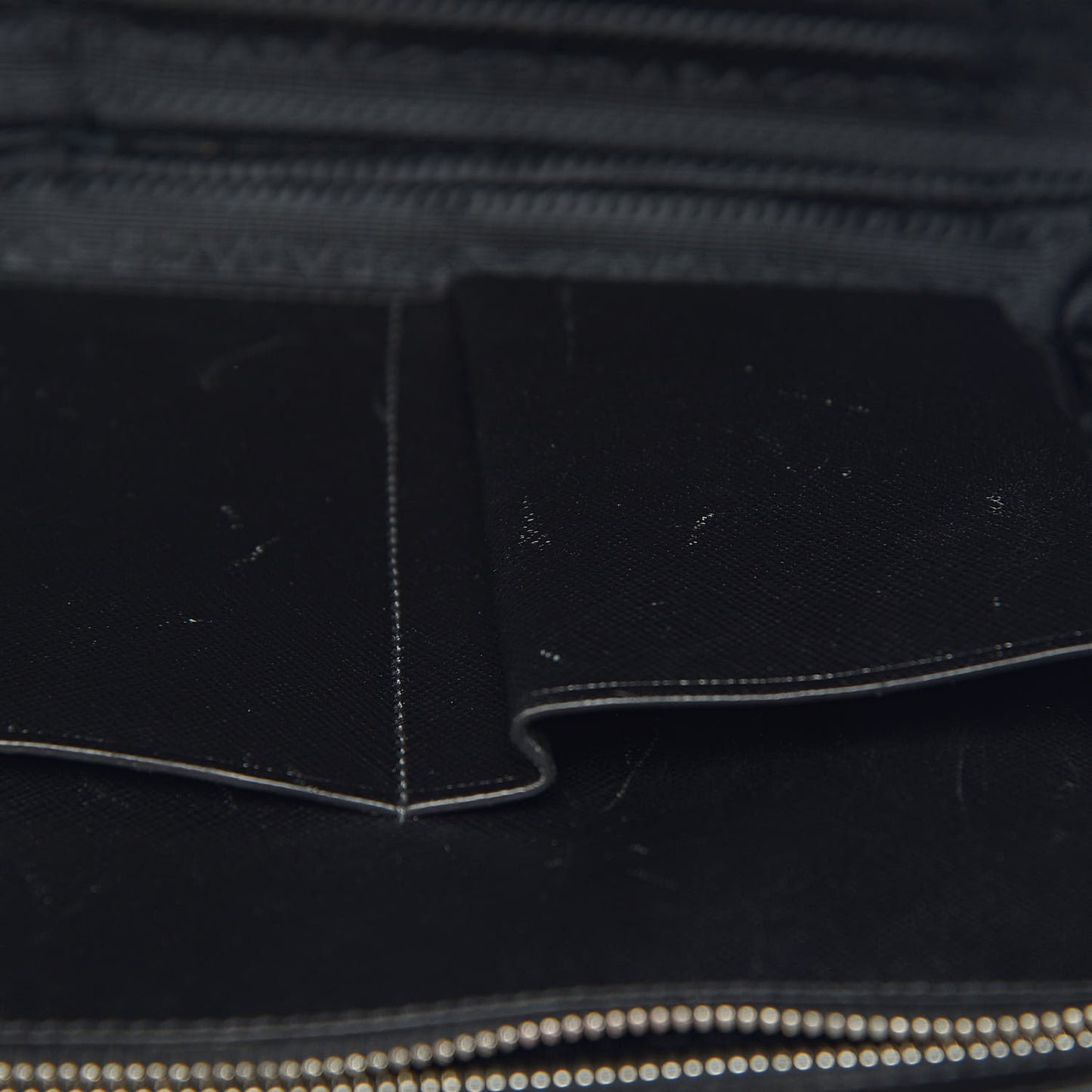 Saffiano Travel Briefcase Black