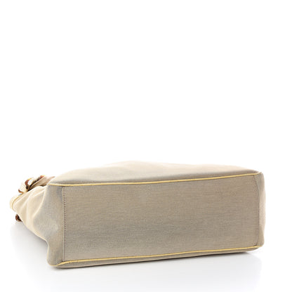 Gucci Canvas Guccissima Large Positano Tote Beige 3 of 12