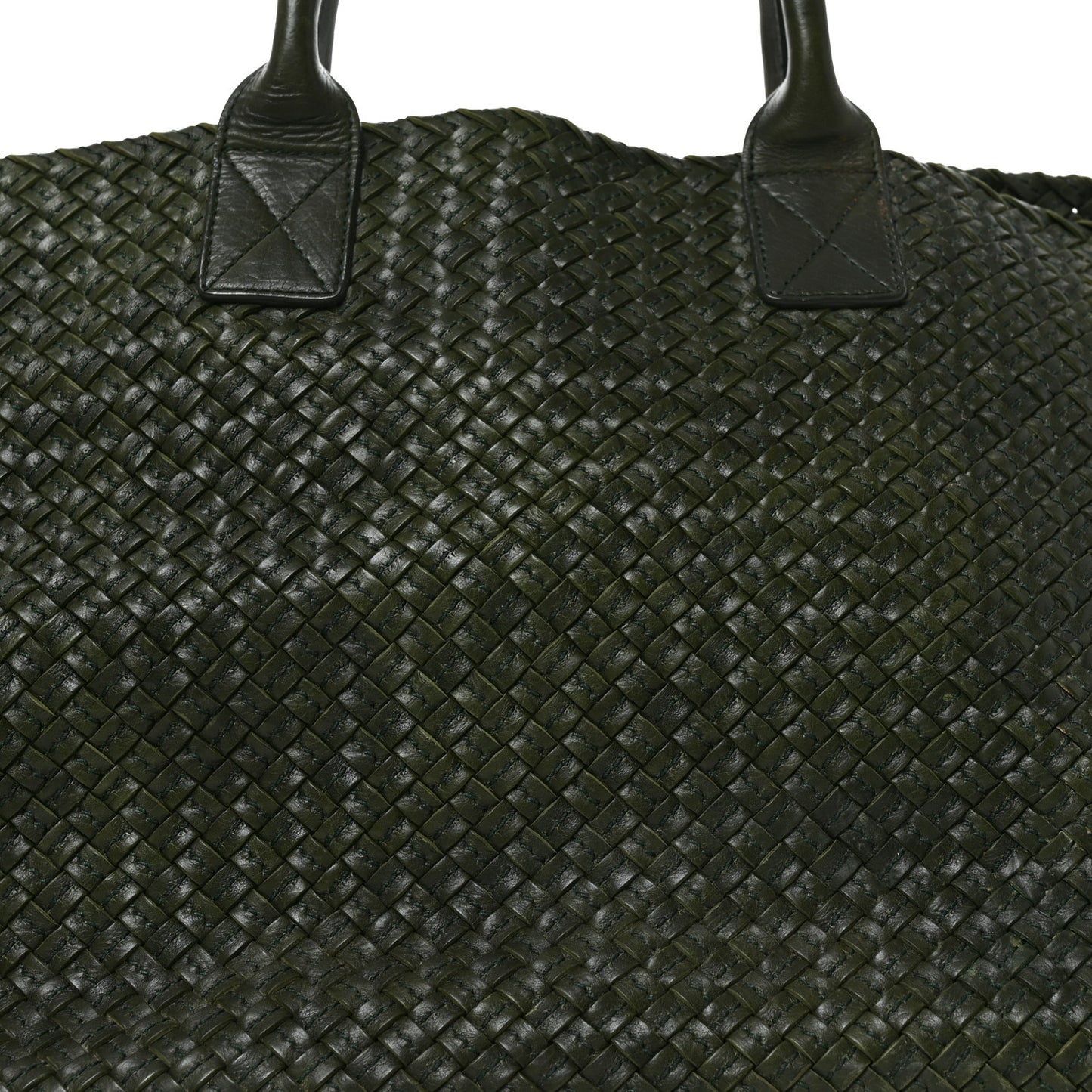Intrecciato Large Cabat Green