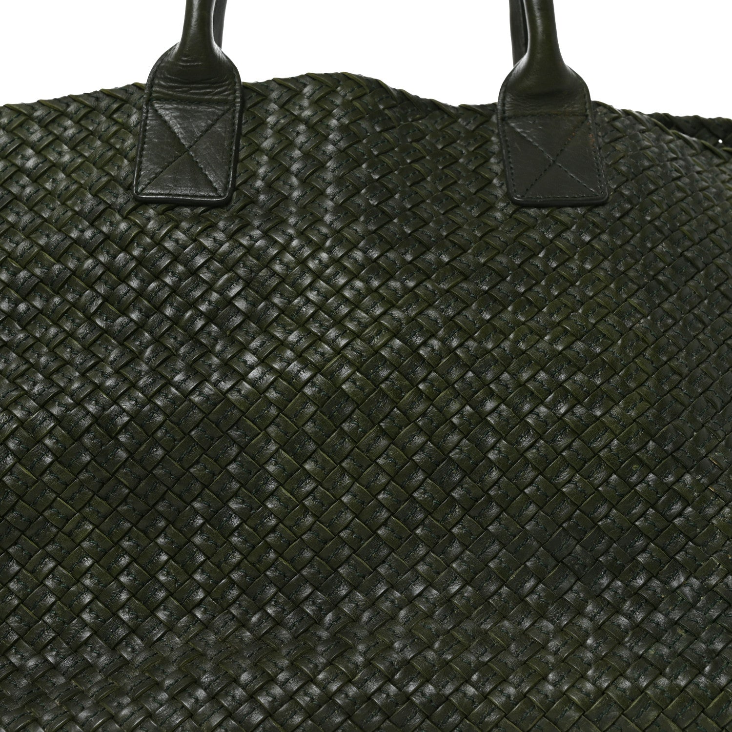 Bottega Veneta Intrecciato Large Cabat Green 7 of 9