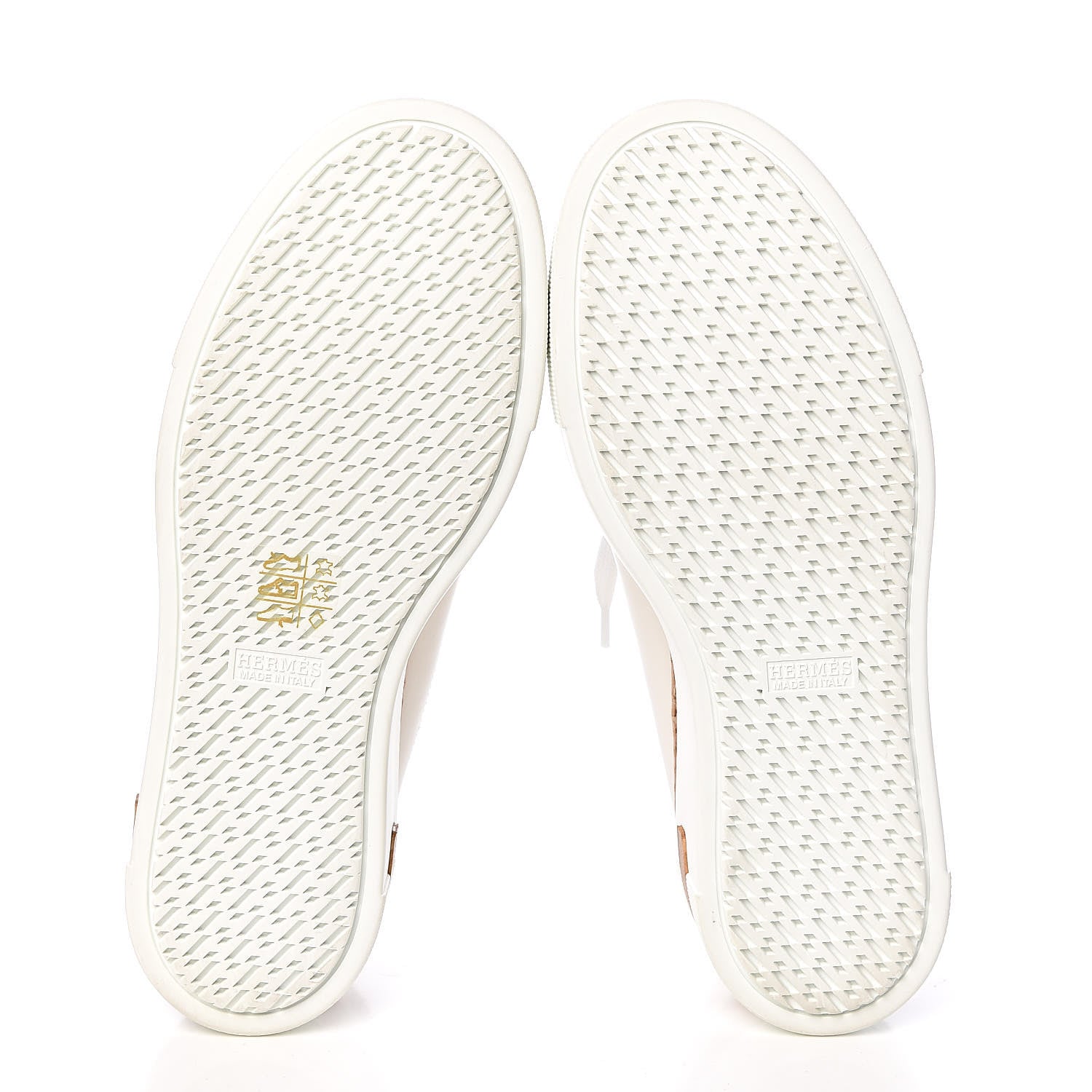 Hermes Calfskin Pegase Pop Polo Sneakers 36 Multicolor White 5 of 9