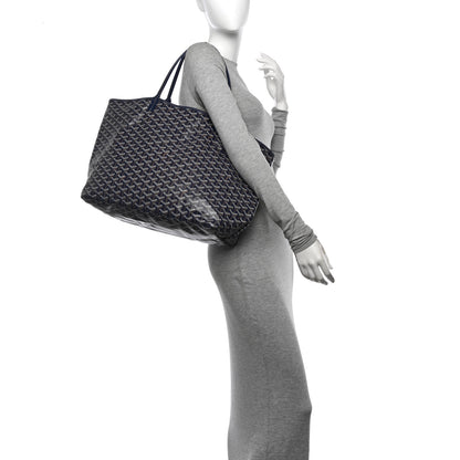 Goyard Goyardine Saint Louis GM Navy 2 of 11